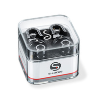 Schaller New S-Locks (Pair) 14010401 - Black Chrome