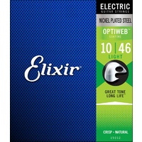 Elixir Electric Guitar Strings 10-46 (Optiweb Coated)