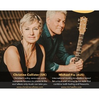 Michael Fix (guitar) & Christine Collister (Vocals) Workshop