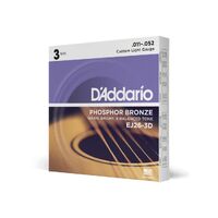 D'Addario Phosphor Bronze (.11-.52)