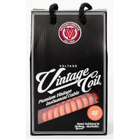 Voltage Vintage Coil Orange STST 25ft