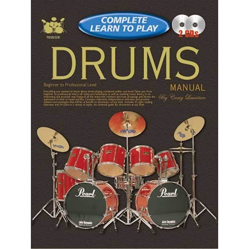 Progressive Complete Learn To Play Drum Book