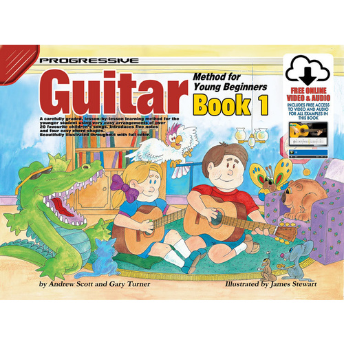 Progressive Guitar Method 1 for Young Beginners