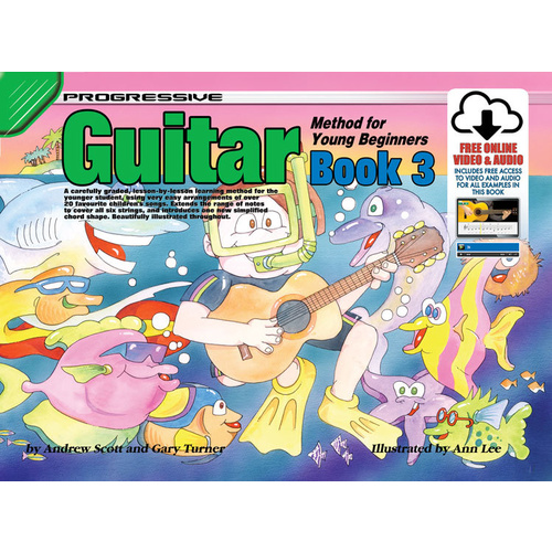 Progressive Guitar Method 3 for Young Beginners