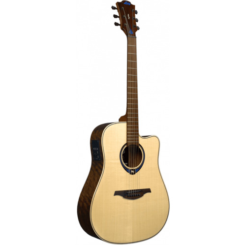 LÂG Hyvibe 20 Dreadnought Cutaway